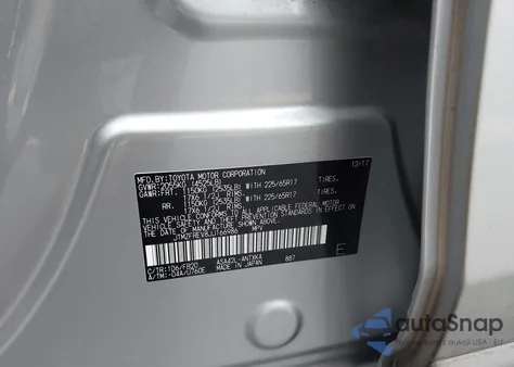 2018 Toyota Rav4 Le z USA, uszkodzony, nr VIN JTMZFREV8JJ166986